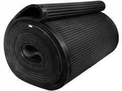 Rubber filter belt